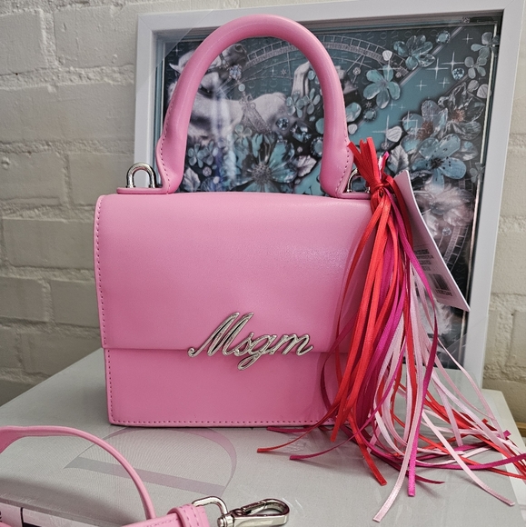 MSGM Bubblegum Pink Mini Bag - Picture 2 of 16